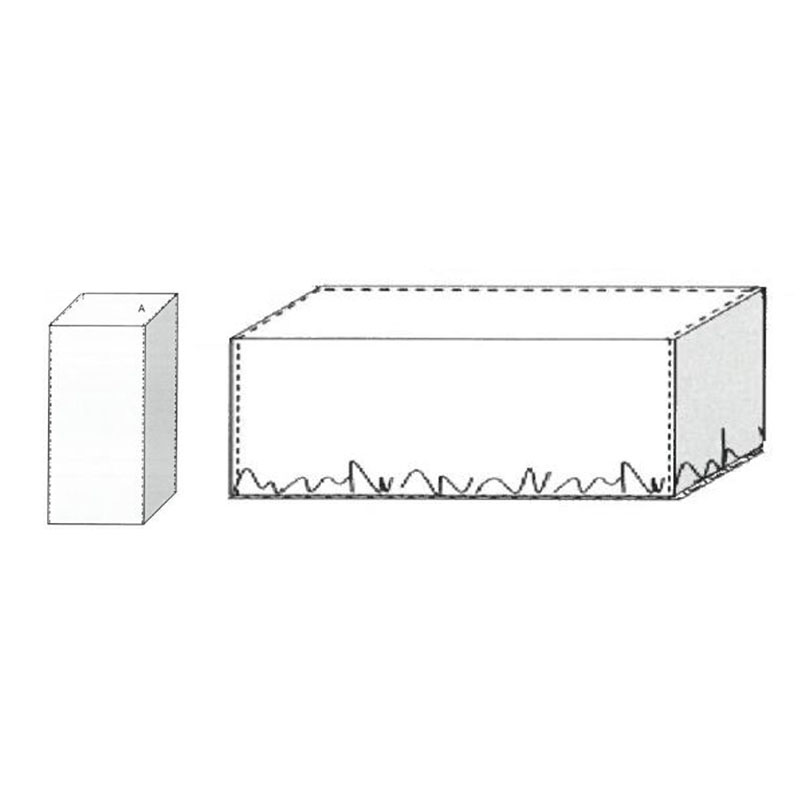 Housse tyvek autoclavable élastiquée – base rectangle – 111(l)x68(l)x94(h) cm